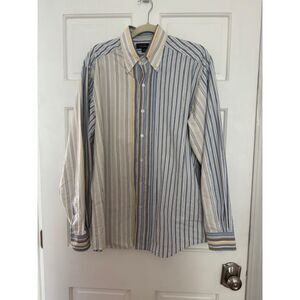 Ermenegildo Zegna Men's Button Down Shirt, Made in Italy, size M